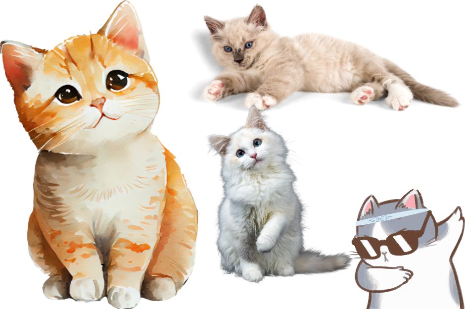 Felino tigrato tranquillo sdraiato